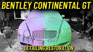 Bentley Continental Gt: Interior And Exterior Full Car Detail And Auto Restoration