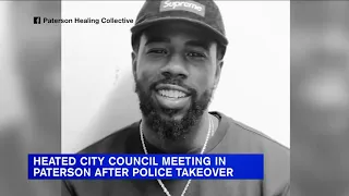 Paterson community speaks out at police takeover city council meeting