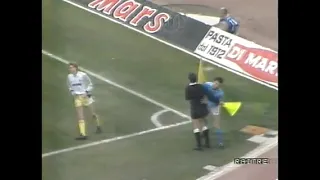 Napoli - Parma (Serie A 1990-1991) Maradona, Zola, Careca, Alemao, Grun, Brolin, Ferrara, Galli