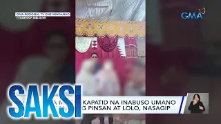 4 na magkakapatid na inabuso umano ng kanilang pinsan at lolo, nasagip | Saksi