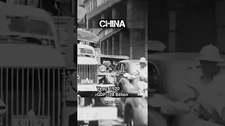 China before and after success || China in 1920 vs 2023 #china #success #shorts