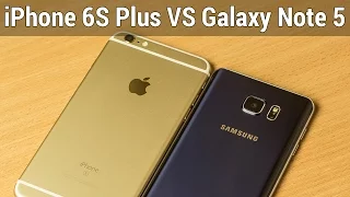iPhone 6S Plus VS Galaxy Note 5 сравнение. Выбор фаблета от Apple и Samsung от FERUMM.COM