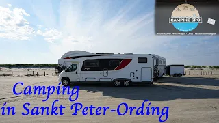 Von Sylt nach Sankt Peter-Ording: Camping SPO und Strandparkplatz