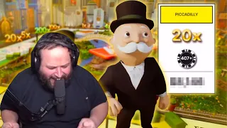 CRAZY $400 TO $10,000+ WIN ON MONOPOLY LIVE!