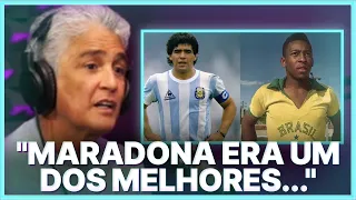 QUEM ERA MELHOR: MARADONA OU PELÉ? | BEBETO