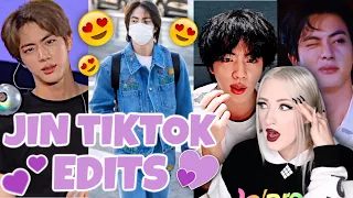 BTS JIN Hottest Thirst Traps | Tiktok Compilation | Jin hot edits (by IceCream Baby) | THIRSTDAY #16