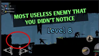 Ninja Arashi 2 | Haunted Level | Most Useless Enemy You Didn't Notice | Level 8 | One Second