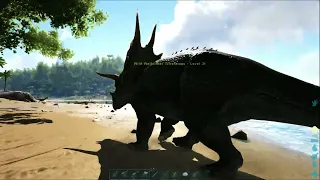 ARK Survival Evolved #038, Lets Play PC, Survival 3D Adventure, Crafting Aufbau, Dinos zähmen, deuts