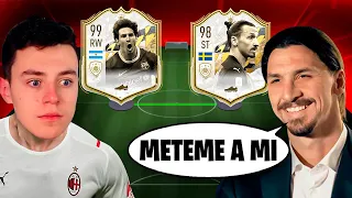 Hago el DREAM TEAM de Zlatan en FIFA 22