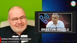 Ərəstun Oruclu: Xalq öz liderini tapan kimi onun arxasınca gedəcək... 8.2.24