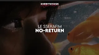 [PT/BR] Le Sserafim- No-return (legendado/tradução)