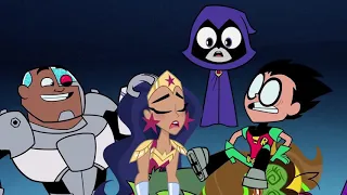 Super hero feud| The Titans meet the DC Super hero Girls