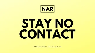 4 Reasons To Stay No Contact from a Narcissist