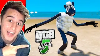 ENCONTREI o AMIGO do CARTOON CAT no GTA 5 ! ( Cartoon Sheep )