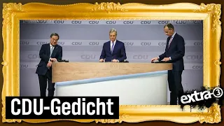 Ode an die CDU | extra 3 | NDR