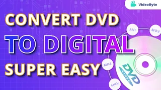 🔥🔥 How to Easily Convert DVDs to Digital in One Click? FAST, HIGH-QUALITY & 100% WORKING!!