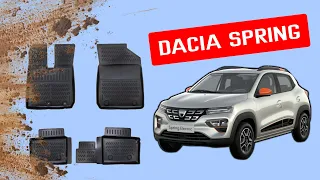 Dacia Spring + covorașe tip tăviță pentru protecție maximă