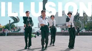 [KPOP IN PUBLIC] aespa (에스퍼)_도쎄비불 ( illusion ) Dance Cover by Ghost from México