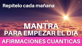 ☀️ DECRETOS de la MAÑANA ☀️ | Afirmaciones para EMPEZAR el DIA con ENERGIA en POSITIVO | Mindset