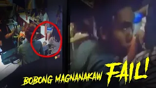 Nagnakaw pero napansin na may CCTV! (Bobong Magnanakaw Fail!)