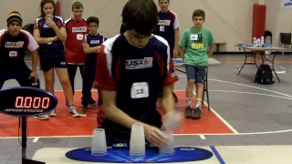 Individual Cycle Sport Stacking World Record 4.813 (William Orrell)