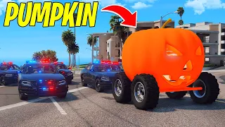 Eddy Gives Candy In PUMPKIN Car 😂 | GTA 5 RP RiversideRP