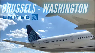 Trip Report | Brussels - Washington | United Economy Class | Boeing B777-300ER