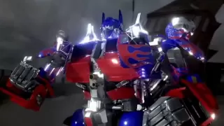 3D TRANSFORMERS The Return of live action optimus prime!