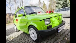 Projekt "Żaba" budowa Fiata 126p elx 1999 Reanimacja JDM SERWIS KAMIL PILCH
