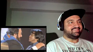 Luciano Pavarotti, James Brown - It's A Man's Man's Man's World - Reaction