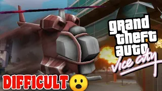 MOST DIFFICULT HELICOPTER MISSION after 10 years | GTA vice Gameplay In Hindi&Urdu