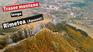 Cum se vede satul Rimetea (Apuseni) de pe Colții Trascăului [4K] - Romontania #14.1