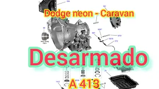 Como desarmar la transmision de Dodge neon- Dodge Caravan A413