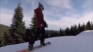 Riding Cypress Mountain