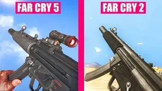Far Cry 5 Guns Reload Animations vs Far Cry 2