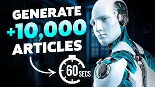 🤯 How I Published 10,000 AI SEO Articles in 60 Seconds (AI Tool)! 🚀