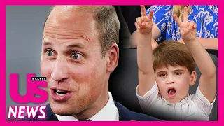 Prince William & Kate Middleton React To Prince Louis Stealing The Show At Platinum Jubilee