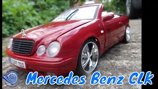 Custom made Mercedes Benz CLK convertible Anson 1/18 diecast model