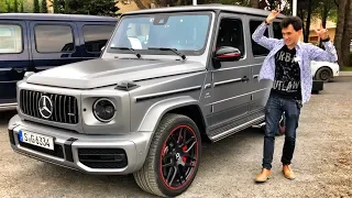 Инструктор-немец СОШЕЛ С УМА на новом G 63 AMG!) Mercedes-Benz. Обзор и тест. G-Class. Gelandewagen.