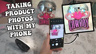 Product Photos Tips + Tricks / How To Stage & Take Product Photos on your PHONE for your Small Biz