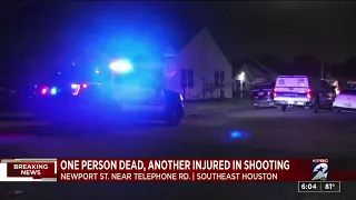 1 person dead, another injured in shooting in southeast Houston, police say
