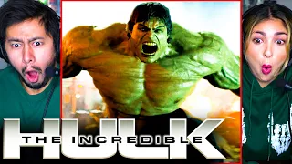 THE INCREDIBLE HULK Movie Reaction! 1st Time Watch | Edward Norton & Tim Roth | Marvel Studios