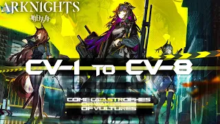 Arknights CV-1 to CV-8