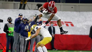 Najee Harris Hurdle Compilation