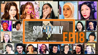 Full Episode SPY X FAMILY Episode 18 Reaction Mashup | スパイファミリー