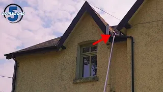 Gutter cleaning without using a ladder!