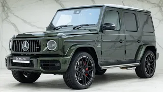 2022 Mercedes AMG G63 Carbon Edition - G Manufaktur Olive Metallic - Walkaround & Interior