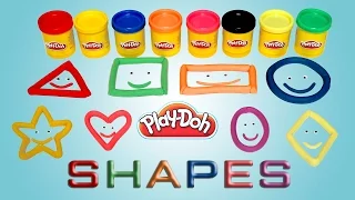 Learn Shapes Colors with Play-Doh | Videos For Children