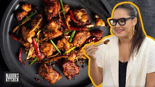 The spicy chicken dish with more chillies than chicken! | Hot & Numbing Chicken| Marion's Kitchen