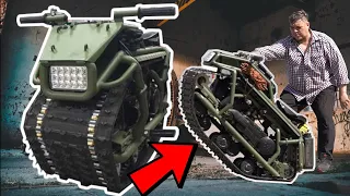 RUSSIAN TANK TRACKED MOTORBIKE | (HAMYAK ATV)